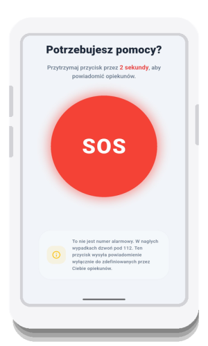 sos phone mockup